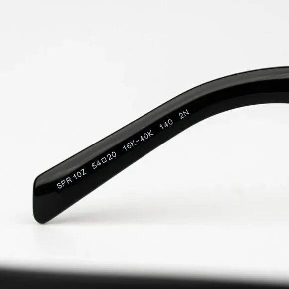 NEW Prada PR10ZSF 16K40K Black Petrol Green Square Unisex Sunglasses - Picture 9 of 11